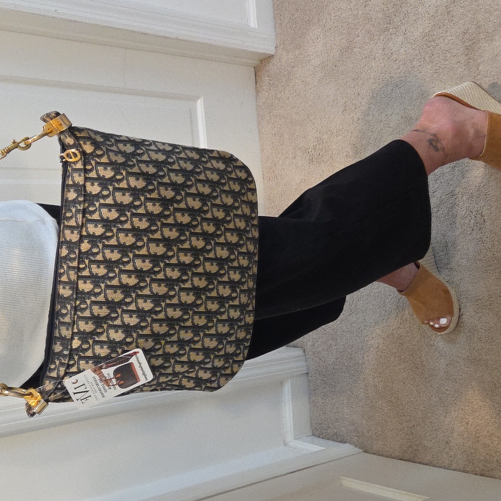 Dior Vintgae 1970s Trotter shoulder bag Rare Iconic style not often seen - Picture 15 of 17